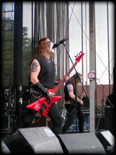 enthroned